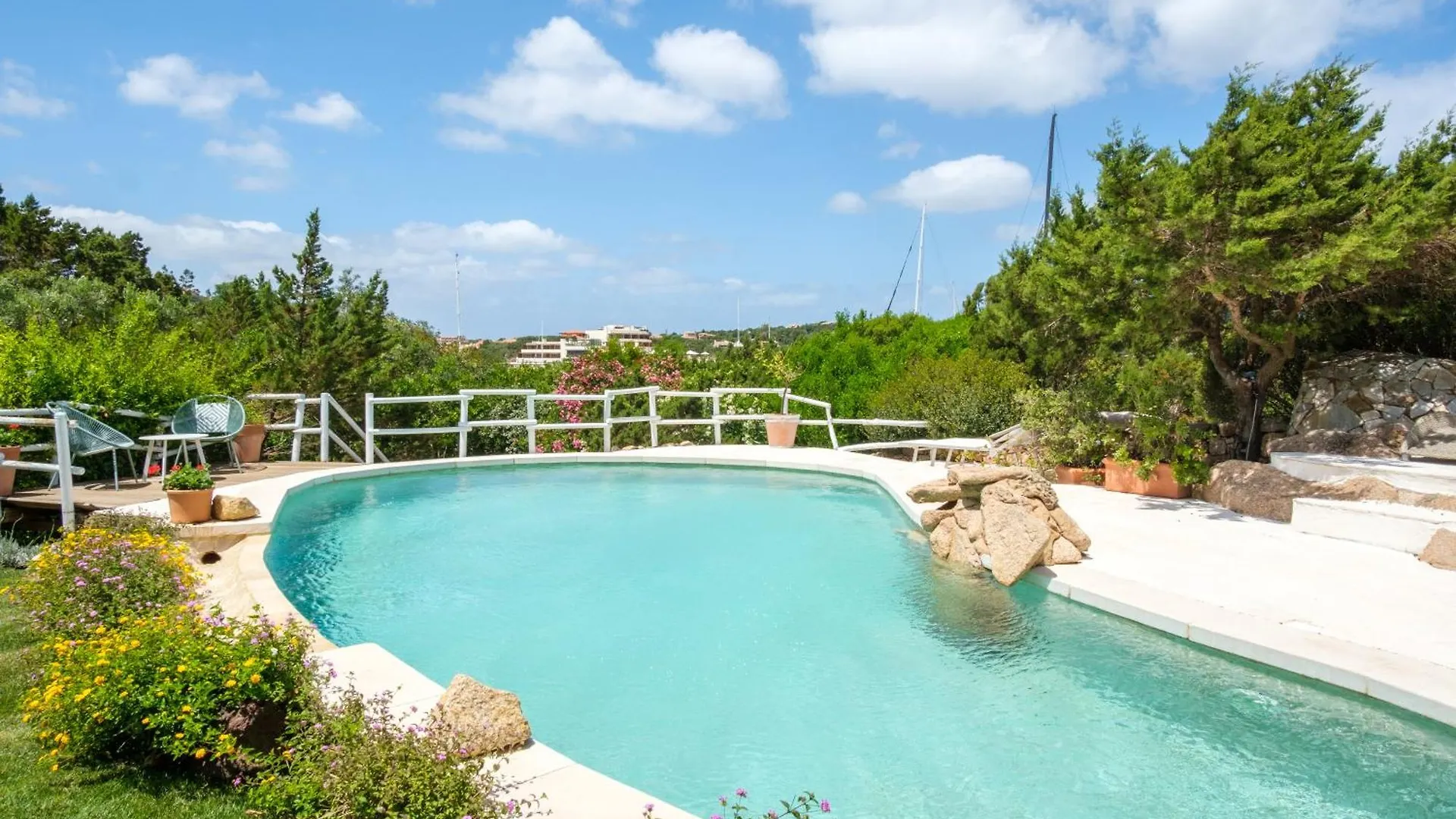 Porto Cervo Piazzetta Villa Con Piscina E Vista Włochy