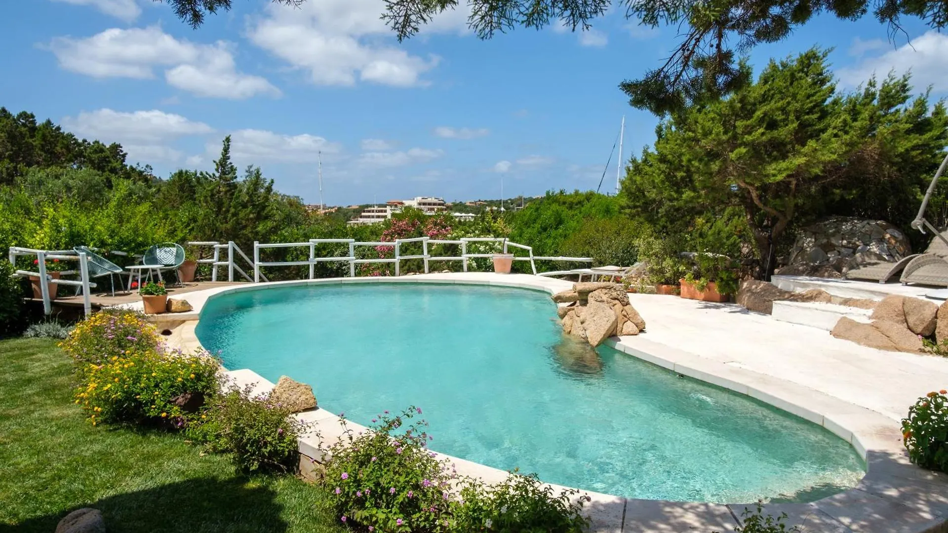 Porto Cervo Piazzetta Villa Con Piscina E Vista Włochy